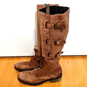 fabianelli suede boots